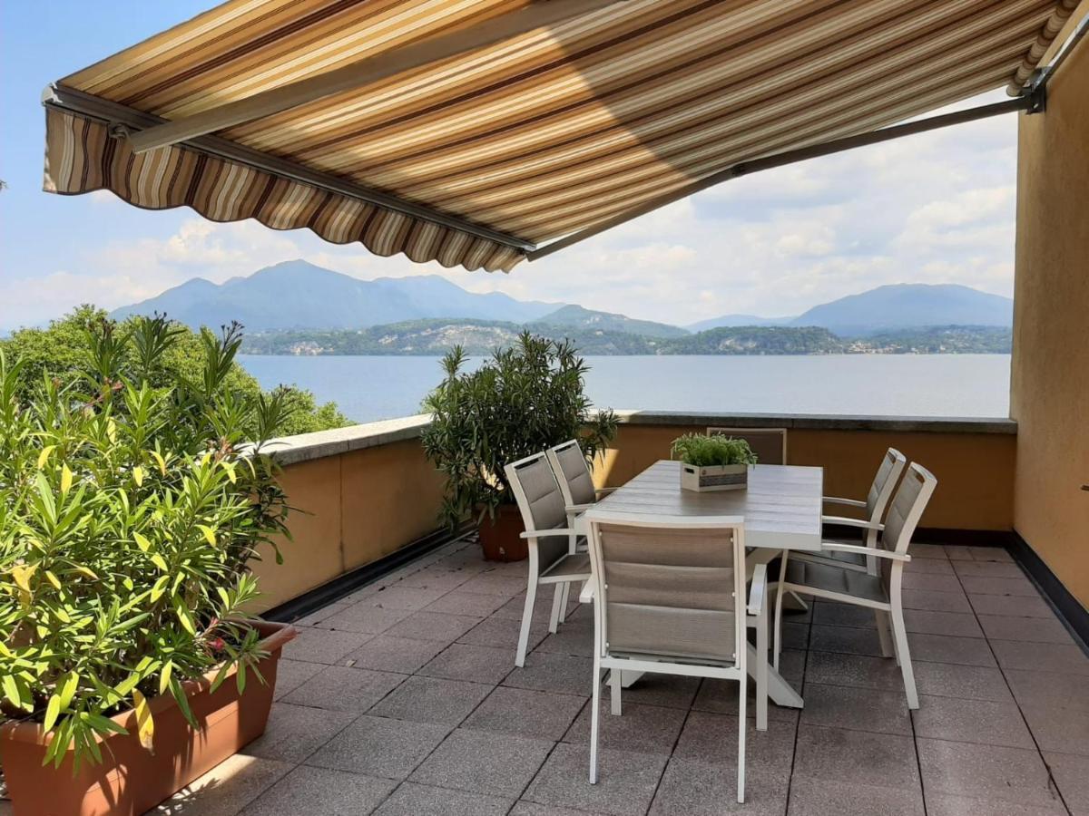 Bmp Apartment Gioiosa 1 Terrazza Vista Lago Belgirate Eksteriør bilde