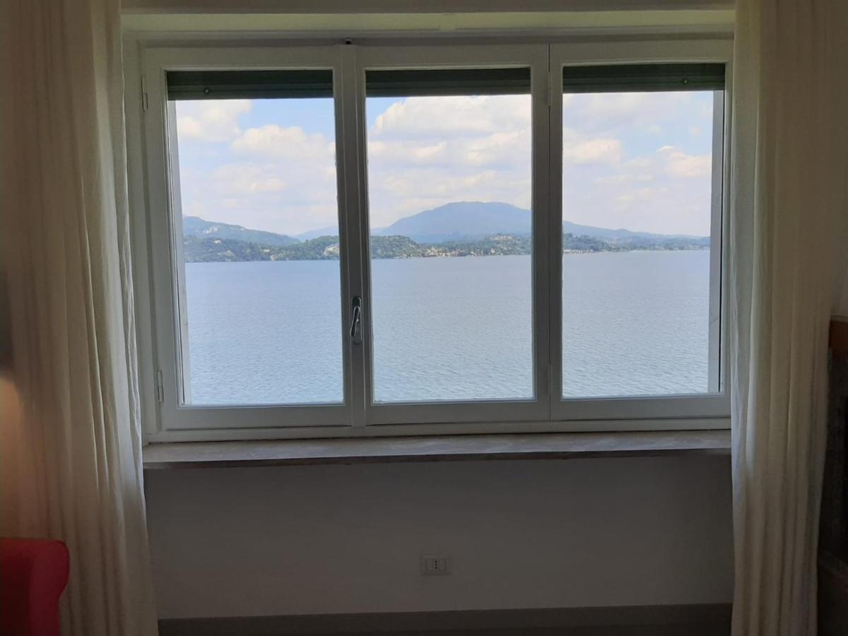 Bmp Apartment Gioiosa 1 Terrazza Vista Lago Belgirate Eksteriør bilde